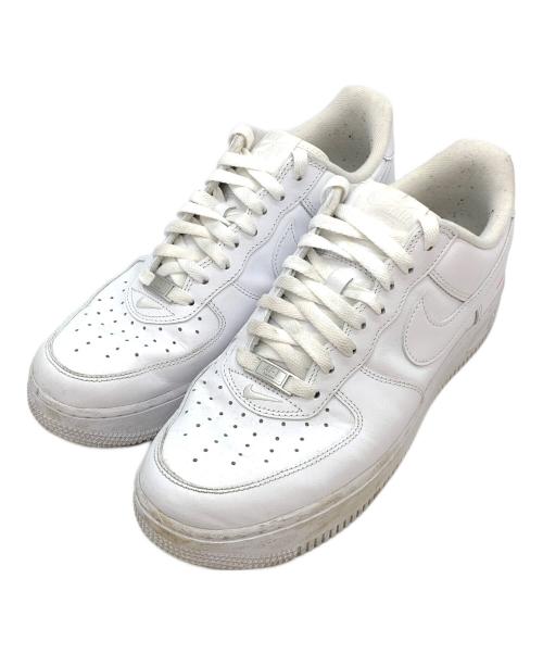 NIKE（ナイキ）NIKE (ナイキ) Supreme (シュプリーム) AIR FORCE1 LOW ホワイト サイズ:27cmの古着・服飾アイテム
