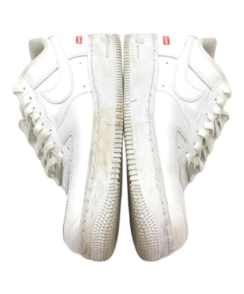 NIKE（ナイキ）NIKE (ナイキ) Supreme (シュプリーム) AIR FORCE1 LOW ホワイト サイズ:27cmの古着・服飾アイテム