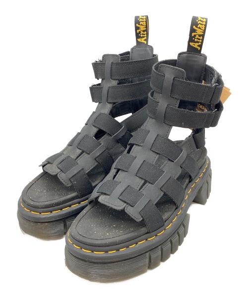 Dr.Martens（ドクターマーチン）Dr.Martens (ドクターマーチン) RICKI GLADIATOR ブラック サイズ:UK5の古着・服飾アイテム