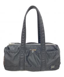 PORTER（ポーター）の古着「タンカー ミニボストンバッグ」｜ブラック