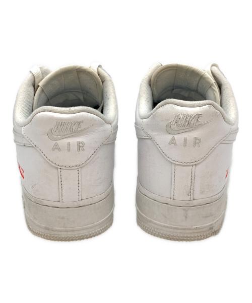 NIKE（ナイキ）NIKE (ナイキ) Supreme (シュプリーム) AIR FORCE1 ホワイト サイズ:27.5の古着・服飾アイテム