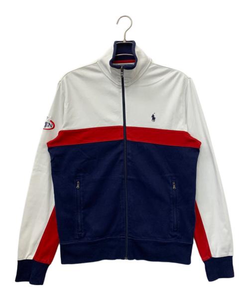 POLO RALPH LAUREN（ポロ・ラルフローレン）POLO RALPH LAUREN (ポロ・ラルフローレン) トラックジャケット トリコロールカラー サイズ:Sの古着・服飾アイテム