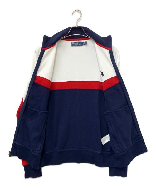 POLO RALPH LAUREN（ポロ・ラルフローレン）POLO RALPH LAUREN (ポロ・ラルフローレン) トラックジャケット トリコロールカラー サイズ:Sの古着・服飾アイテム