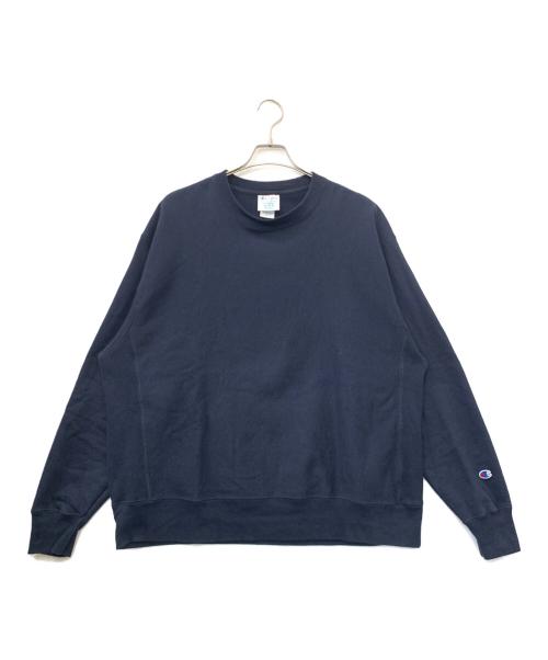 Champion REVERSE WEAVE（チャンピオン リバース ウィーブ）Champion REVERSE WEAVE (チャンピオン リバース ウィーブ) クルーネックスウェット ネイビー サイズ:3XLの古着・服飾アイテム