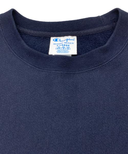 Champion REVERSE WEAVE（チャンピオン リバース ウィーブ）Champion REVERSE WEAVE (チャンピオン リバース ウィーブ) クルーネックスウェット ネイビー サイズ:3XLの古着・服飾アイテム