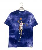 NIKEナイキ）の古着「スペースジャム20周年 JORDAN Tシャツ」｜ネイビー