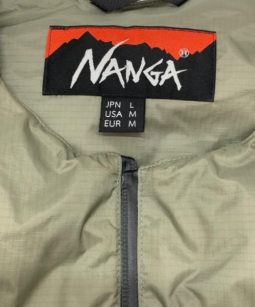 NANGA（ナンガ）NANGA (ナンガ) AURORA DOWN CARDIGAN/オーロラダウンカーディガン オリーブ サイズ:Lの古着・服飾アイテム