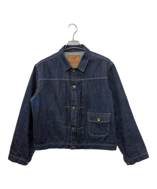 ATLAST & CO（アットラスト）ATLAST & CO (アットラスト) 1stデニムジャケット インディゴ サイズ:44Lの古着・服飾アイテム