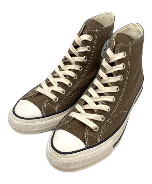 CONVERSE ADDICT（コンバース アディクト）CONVERSE ADDICT (コンバース アディクト) CHUCK TAYLOR CANVAS HI カーキ サイズ:28cmの古着・服飾アイテム
