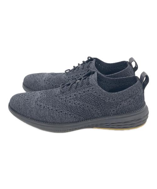 COLE HAAN（コールハーン）COLE HAAN (コールハーン) グランド ハリオン スティッチライト ウィングチップ オックスフォード ネイビー サイズ:10.5の古着・服飾アイテム