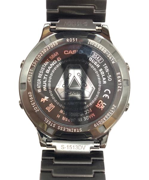 CASIO（カシオ）CASIO (カシオ) CASIOTRON 電波ソーラー リストウォッチ ブラックの古着・服飾アイテム