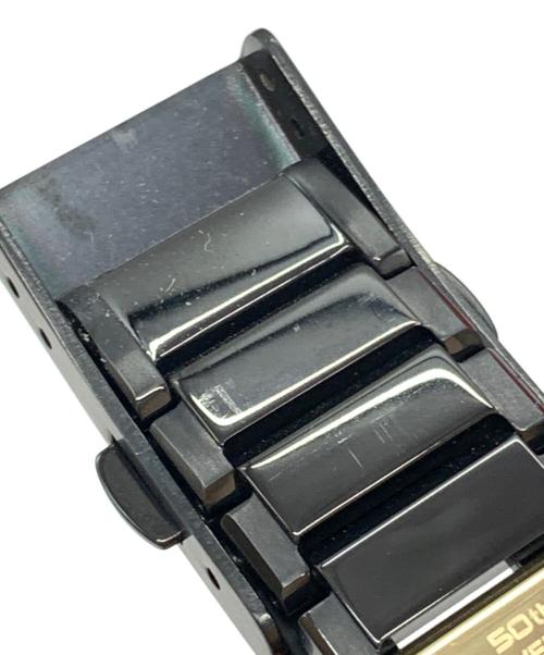 CASIO（カシオ）CASIO (カシオ) CASIOTRON 電波ソーラー リストウォッチ ブラックの古着・服飾アイテム