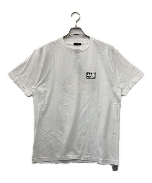 PONEYCOMB TOKYO（パニカムトーキョー）PONEYCOMB TOKYO (パニカムトーキョー) 半袖Tシャツ ホワイト サイズ:Lの古着・服飾アイテム