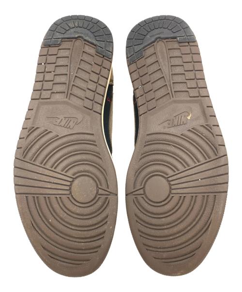 NIKE（ナイキ）NIKE (ナイキ) TRAVIS SCOTT (トラヴィス・スコット) Air Jordan 1 Low OG ブラウン サイズ:29cmの古着・服飾アイテム