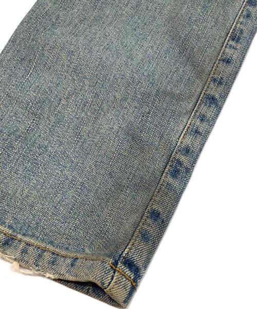 Saint Laurent Paris（サンローランパリ）Saint Laurent Paris (サンローランパリ) ダメージデニムパンツ インディゴ サイズ:29の古着・服飾アイテム