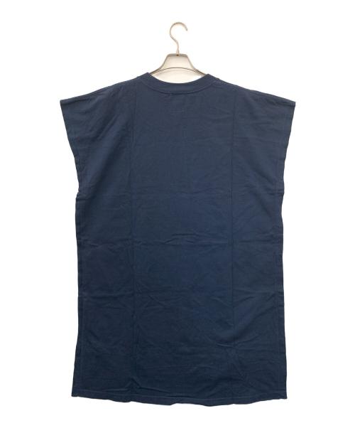 H（アッシュ）H (アッシュ) ワンピース ネイビー サイズ:-の古着・服飾アイテム