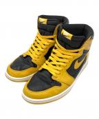 NIKEナイキ）の古着「AIR JORDAN 1 RETRO HIGH OG」｜イエロー×ブラック
