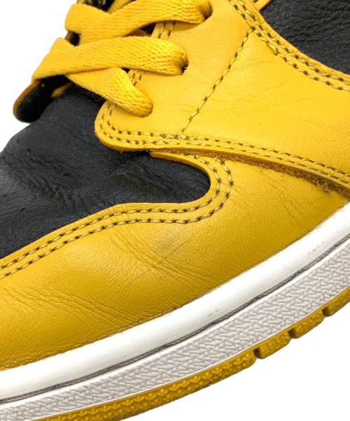 NIKE（ナイキ）NIKE (ナイキ) AIR JORDAN 1 RETRO HIGH OG イエロー×ブラック サイズ:29cmの古着・服飾アイテム