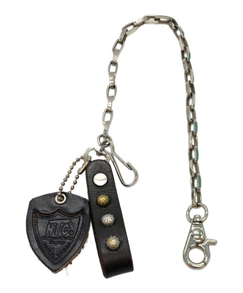 htc（エイチティーシー）HTC (エイチティーシー) ウォレットチェーン ブラックの古着・服飾アイテム