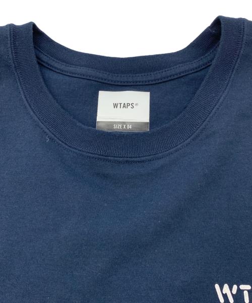 WTAPS（ダブルタップス）WTAPS (ダブルタップス) 半袖カットソー ネイビー サイズ:04の古着・服飾アイテム