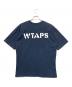 WTAPS (ダブルタップス) 半袖カットソー ネイビー サイズ:04：9000円