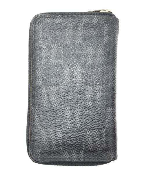 LOUIS VUITTON（ルイ ヴィトン）LOUIS VUITTON (ルイ ヴィトン) ダミエ・グラフィット ジッピーコインパース ブラックの古着・服飾アイテム