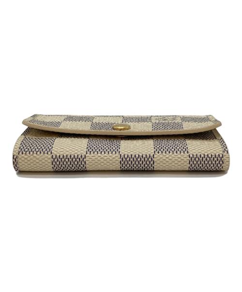 LOUIS VUITTON（ルイ ヴィトン）LOUIS VUITTON (ルイ ヴィトン) ダミエ・アズール ミュルティクレ6 アイボリーの古着・服飾アイテム