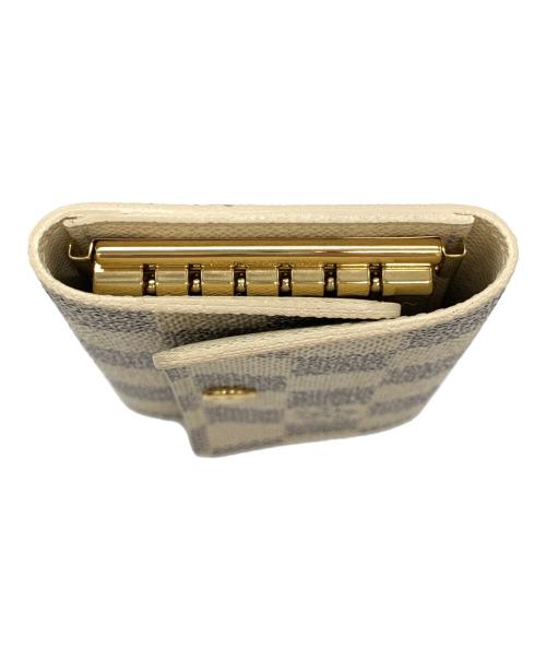 LOUIS VUITTON（ルイ ヴィトン）LOUIS VUITTON (ルイ ヴィトン) ダミエ・アズール ミュルティクレ6 アイボリーの古着・服飾アイテム