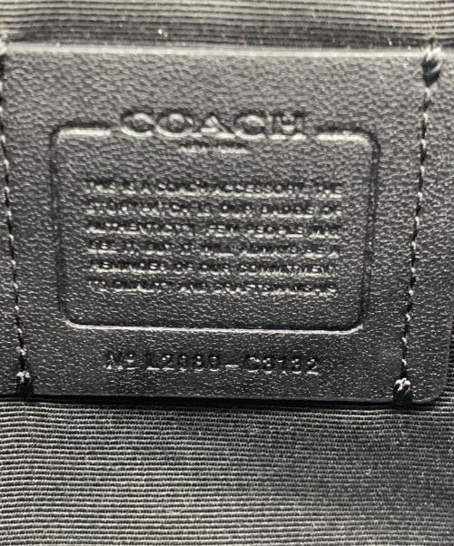 COACH（コーチ）COACH (コーチ) ショルダーバッグ ブルー×ブラウンの古着・服飾アイテム