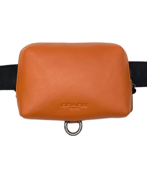 COACH（コーチ）COACH (コーチ) ショルダーバッグ ブルー×ブラウンの古着・服飾アイテム