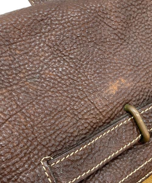 土屋鞄（ツチヤカバン）土屋鞄 (ツチヤカバン) タウンコンビリュック キャメル×ブラウンの古着・服飾アイテム