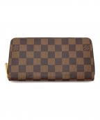 LOUIS VUITTONルイ ヴィトン）の古着「ダミエ ジッピー ウォレット」｜エベヌ