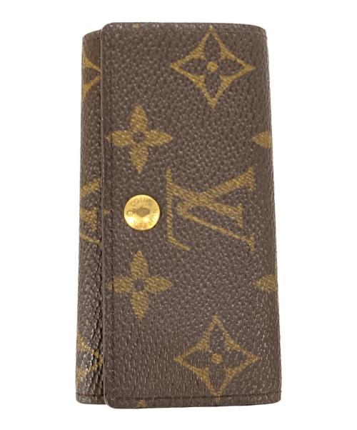 LOUIS VUITTON（ルイ ヴィトン）LOUIS VUITTON (ルイ ヴィトン) モノグラム ミュルティクレ4 ブラウンの古着・服飾アイテム