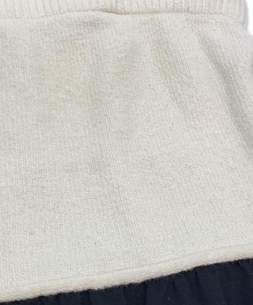 Y's（ワイズ）Y's (ワイズ) キャミソールワンピース ホワイト×ブラック サイズ:2の古着・服飾アイテム