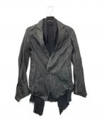 Bajraバジュラ）の古着「ラムレザージャケット」｜ブラック