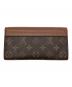 LOUIS VUITTON (ルイ ヴィトン) モノグラム ポルトフォイユ・サラテュイルリー ブラウン：30000円