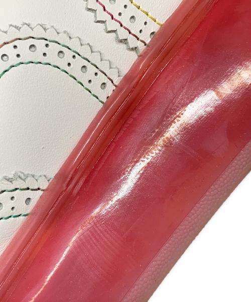 Ruco Line（ルコ ライン）Ruco Line (ルコ ライン) 323 BARDOLINO 厚底スニーカー ホワイト×ピンク サイズ:35の古着・服飾アイテム