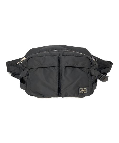 PORTER（ポーター）PORTER (ポーター) タンカー HIP BAG ブラックの古着・服飾アイテム