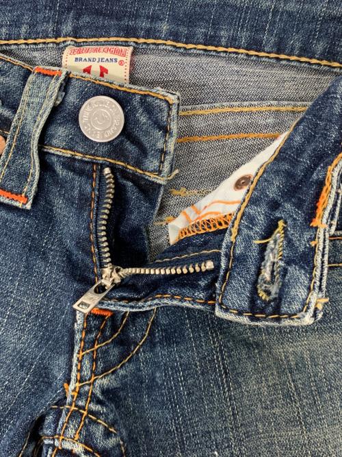 TRUE RELIGION（トゥルー レリジョン）TRUE RELIGION (トゥルー レリジョン) JOEY フレアデニム インディゴ サイズ:W23の古着・服飾アイテム
