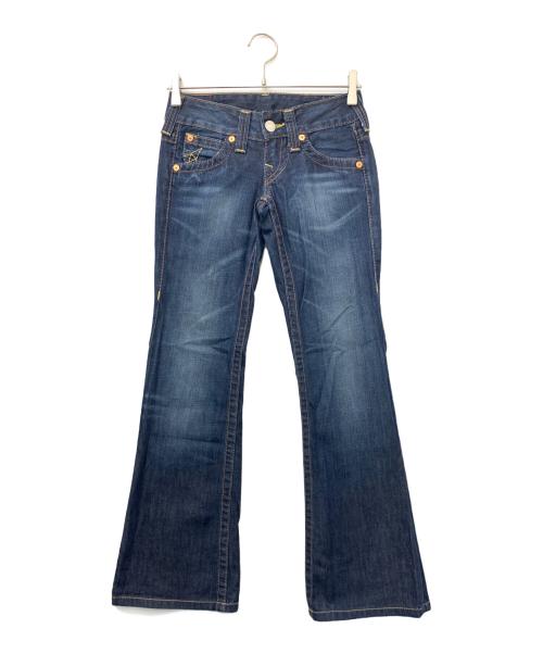 TRUE RELIGION（トゥルー レリジョン）TRUE RELIGION (トゥルー レリジョン) CANDICE デニムパンツ インディゴ サイズ:W23の古着・服飾アイテム