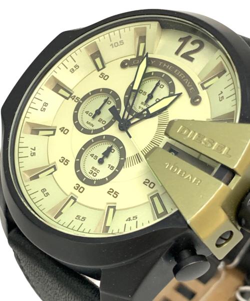 DIESEL（ディーゼル）DIESEL (ディーゼル) メガチーフ 腕時計 オリーブの古着・服飾アイテム