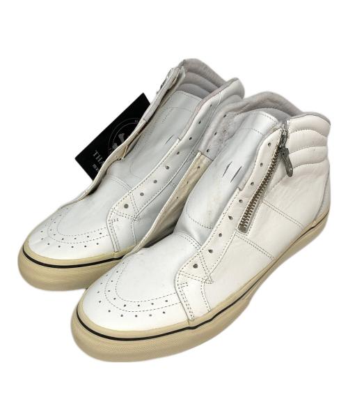 VISVIM（ビズビム）VISVIM (ビズビム) Mastermind JAPAN (マスターマインド ジャパン) ハイカットスニーカー ホワイト サイズ:US9の古着・服飾アイテム