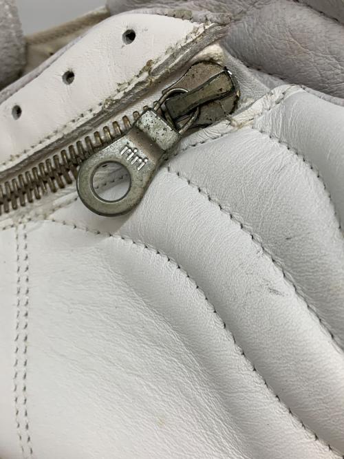 VISVIM（ビズビム）VISVIM (ビズビム) Mastermind JAPAN (マスターマインド ジャパン) ハイカットスニーカー ホワイト サイズ:US9の古着・服飾アイテム