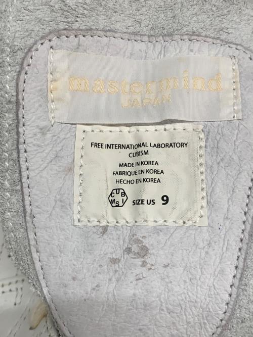 VISVIM（ビズビム）VISVIM (ビズビム) Mastermind JAPAN (マスターマインド ジャパン) ハイカットスニーカー ホワイト サイズ:US9の古着・服飾アイテム