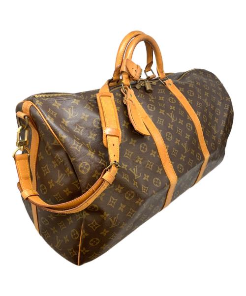 LOUIS VUITTON（ルイ ヴィトン）LOUIS VUITTON (ルイ ヴィトン) モノグラム キーポル・バンドリエール60 ブラウンの古着・服飾アイテム