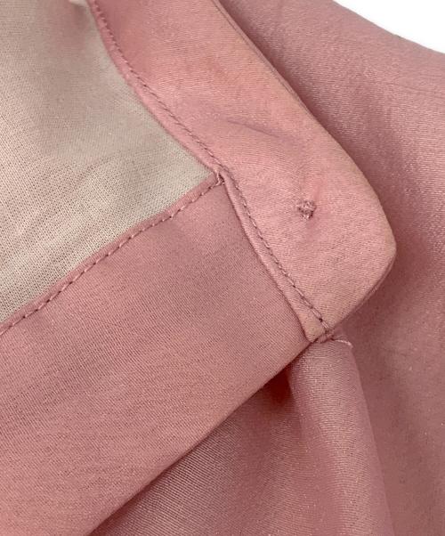 Ameri（アメリ）AMERI (アメリ) DAMAGE VEST SET SHEER SHIRT ピンク サイズ:FREEの古着・服飾アイテム