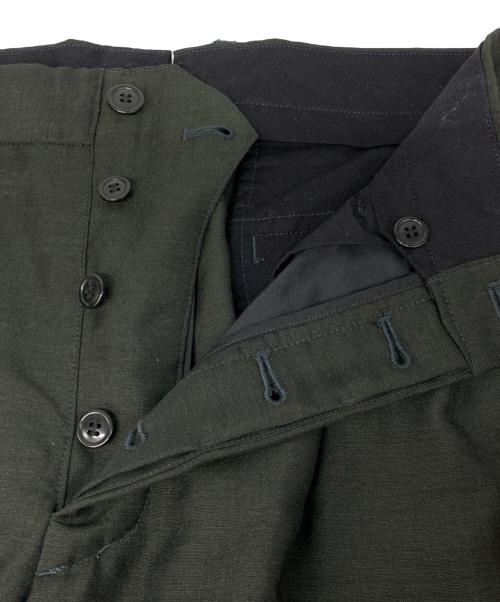 nestrobe confect（ネストローブ コンフェクト）nestrobe confect (ネストローブ コンフェクト) スラックス オリーブ サイズ:4の古着・服飾アイテム