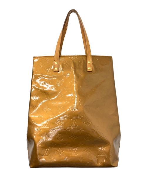 LOUIS VUITTON（ルイ ヴィトン）LOUIS VUITTON (ルイ ヴィトン) モノグラム ヴェルニ リードMM トートバッグ ブロンズの古着・服飾アイテム