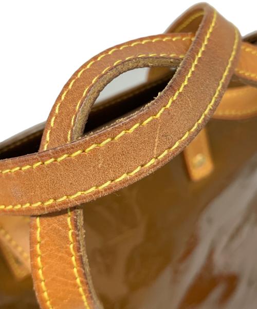 LOUIS VUITTON（ルイ ヴィトン）LOUIS VUITTON (ルイ ヴィトン) モノグラム ヴェルニ リードMM トートバッグ ブロンズの古着・服飾アイテム