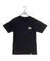 stussy（ステューシー）の古着「バックプリントTシャツ」｜ブラック